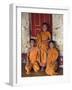 Group of Happy Young Novice Monks at Monastery in Ban-Lo, a Shan Village Outside Kengtung, Myanmar-Nigel Pavitt-Framed Photographic Print