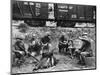 Group Of Hoboes, 1920S-null-Mounted Photographic Print