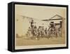 Group of indigo beaters, 1877-Oscar Jean Baptiste Mallitte-Framed Stretched Canvas