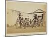 Group of indigo beaters, 1877-Oscar Jean Baptiste Mallitte-Mounted Giclee Print