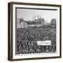 Group of Iranians Protesting Against the Oil Rights in Iran-Dmitri Kessel-Framed Premium Photographic Print