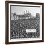 Group of Iranians Protesting Against the Oil Rights in Iran-Dmitri Kessel-Framed Photographic Print