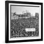 Group of Iranians Protesting Against the Oil Rights in Iran-Dmitri Kessel-Framed Photographic Print