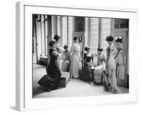 Group of Mannequins-G Agie-Framed Photographic Print