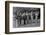 Group of men at Donington Park motor racing circuit, Leicestershire, c1930s-Bill Brunell-Framed Photographic Print