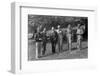 Group of men at Donington Park motor racing circuit, Leicestershire, c1930s-Bill Brunell-Framed Photographic Print