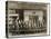 Group of Men of the National Cash Register Co. Posed in Front of the Broadway and 28th Street…-Byron Company-Stretched Canvas