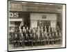 Group of Men of the National Cash Register Co. Posed in Front of the Broadway and 28th Street…-Byron Company-Mounted Giclee Print