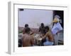 Group of Men Playing Dominos, Trinidad, Sancti Spiritus, Cuba-J P De Manne-Framed Photographic Print