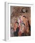 Group of Monks and Bodhisattvas, 9th-10th Century-null-Framed Giclee Print