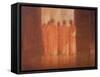 Group of Monks, Vietnam-Lincoln Seligman-Framed Stretched Canvas