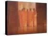 Group of Monks, Vietnam-Lincoln Seligman-Stretched Canvas