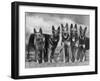 Group of Mrs Leslie Thornton's Celebrated "Southdown" Alsatians-Thomas Fall-Framed Premium Photographic Print