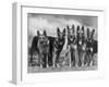 Group of Mrs Leslie Thornton's Celebrated "Southdown" Alsatians-Thomas Fall-Framed Photographic Print
