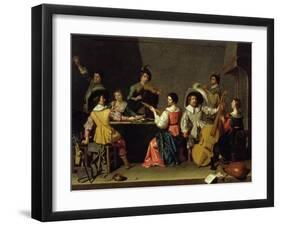 Group of Musicians-Jan van Bijlert or Bylert-Framed Giclee Print