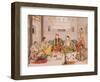 Group of Nautch Girls, 1800-25-Ghulam Ali Khan-Framed Giclee Print