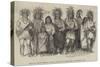 Group of North American Indians, Presented to the Queen, on Wednesday Last-null-Stretched Canvas
