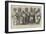 Group of North American Indians, Presented to the Queen, on Wednesday Last-null-Framed Giclee Print