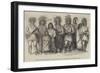 Group of North American Indians, Presented to the Queen, on Wednesday Last-null-Framed Giclee Print