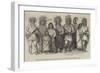 Group of North American Indians, Presented to the Queen, on Wednesday Last-null-Framed Giclee Print