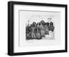 Group of Nuns at the Nunnery of Tatsang, 1903-04-John Claude White-Framed Giclee Print