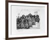 Group of Nuns at the Nunnery of Tatsang, 1903-04-John Claude White-Framed Giclee Print