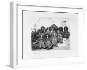 Group of Nuns at the Nunnery of Tatsang, 1903-04-John Claude White-Framed Giclee Print