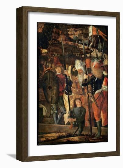 Group of Orientals, Jews and Soldiers, 1493-95-Vittore Carpaccio-Framed Giclee Print