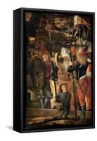 Group of Orientals, Jews and Soldiers, 1493-95-Vittore Carpaccio-Framed Stretched Canvas