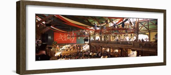 Group of People in the Oktoberfest Festival, Munich, Bavaria, Germany-null-Framed Photographic Print