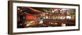 Group of People in the Oktoberfest Festival, Munich, Bavaria, Germany-null-Framed Photographic Print