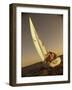 Group of People Sailing on a Sailboat-null-Framed Photographic Print