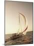 Group of People Sailing on a Sailboat-null-Mounted Photographic Print