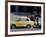 Group of People Talking Beside a Trabant Tour Car, Mitte, Berlin, Germany-Richard Nebesky-Framed Photographic Print