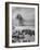 Group of People Visiting the Cheops Pyramids-null-Framed Photographic Print