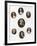 Group of Portraits, Late 17th - Early 18th Century-Christian Friedrich Zincke-Framed Giclee Print
