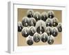 Group of Portraits of the Representatives of the Catholic Church in Moscow, 1860s-Scherer Nabholz & Co-Framed Giclee Print