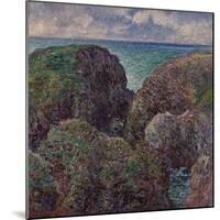 Group of Rocks at Port-Goulphar (Bloc de Rochers à Port-Goulphar). 1887-Claude Monet-Mounted Giclee Print