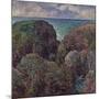 Group of Rocks at Port-Goulphar (Bloc de Rochers à Port-Goulphar). 1887-Claude Monet-Mounted Giclee Print