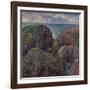 Group of Rocks at Port-Goulphar (Bloc de Rochers à Port-Goulphar). 1887-Claude Monet-Framed Giclee Print