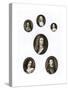 Group of Royal Portraits, Late 17th - Early 18th Century-Bernard Lens-Stretched Canvas