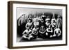 Group of Russian Wrestlers-null-Framed Art Print