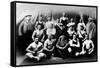 Group of Russian Wrestlers-null-Framed Stretched Canvas