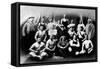 Group of Russian Wrestlers-null-Framed Stretched Canvas