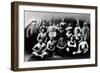 Group of Russian Wrestlers-null-Framed Art Print