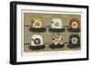 Group of Sa-La-Mo-Bi-Ya Masks-null-Framed Giclee Print