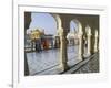 Group of Sikh Women Pilgrims Walking Around Holy Pool, Golden Temple, Amritsar, Punjab State, India-Eitan Simanor-Framed Photographic Print