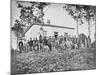 Group of Soldiers at Camp During American Civil War-Stocktrek Images-Mounted Photographic Print