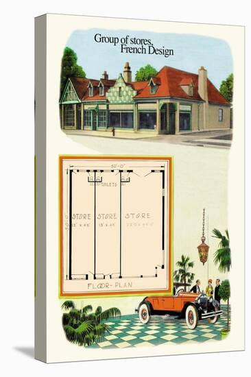 Group of Stores: French Design-Geo E. Miller-Stretched Canvas