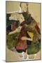 Group of Three Girls, 1911-Egon Schiele-Mounted Giclee Print